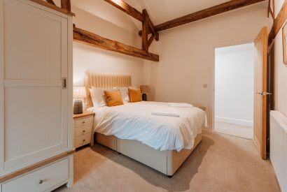 A double bedroom at Denman, Shropshire