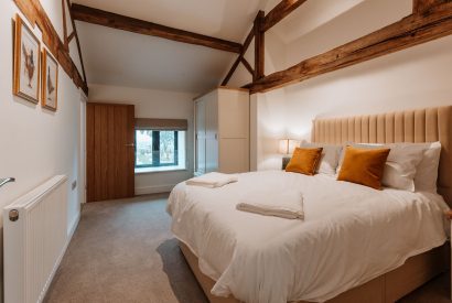 A double bedroom at Denman, Shropshire