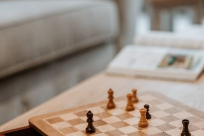 The lounge at Denman, Shropshire