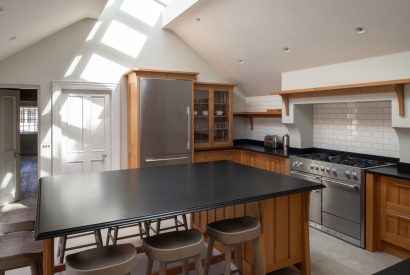 The kitchen at Muirfield Green, East Lothian