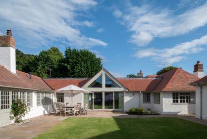 The garden at Muirfield Green, East Lothian