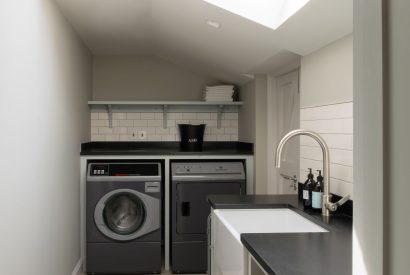 The utility room at Muirfield Green, East Lothian