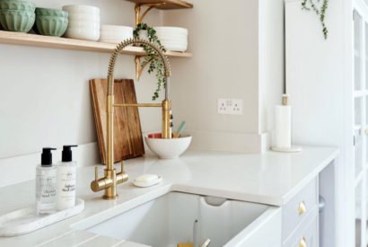 The kitchen at Driftwood House, Dorset