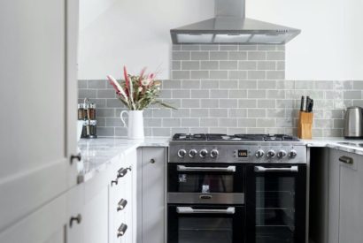 The kitchen at Driftwood House, Dorset