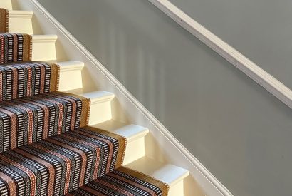 The staircase at Plas Glan Menai, Anglesey