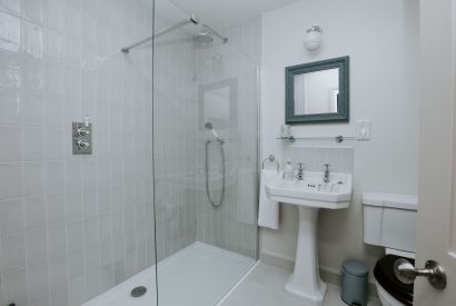 A shower room at Havenwood, Oxfordshire