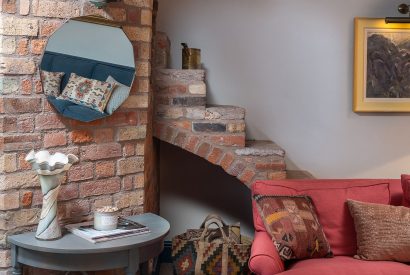 The living room at Wyvern House, Shropshire