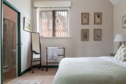 A double bedroom at Wyvern House, Shropshire