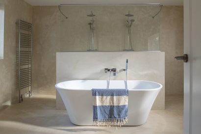 Freestanding bath at Southwoods, Hampshire