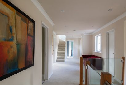 The landing at Southwoods, Hampshire