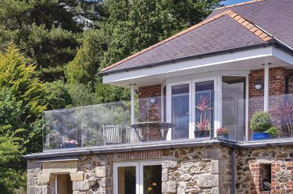 The exterior of Seaview, Anglesey