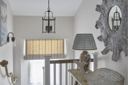 The staircase at The Beach House, Devon