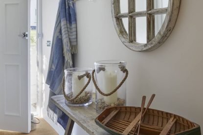 The entrance hall at The Beach House, Devon