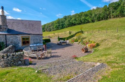 The view from Winnow Mill, Scottish Borders