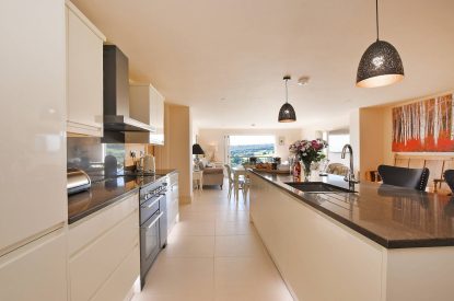 The kitchen at Horseshoe House, Peak District