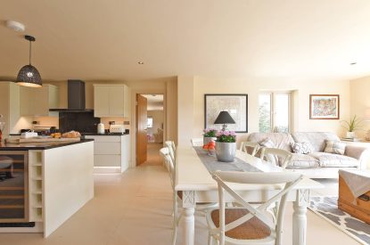The dining area at Horseshoe House, Peak District