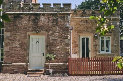 The exterior of Albert Lodge, Welsh Borders
