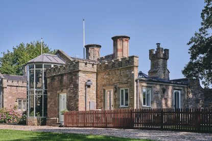 The exterior of Albert Lodge, Welsh Borders