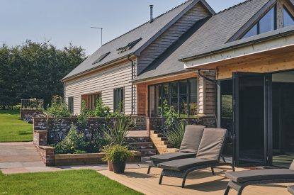 The exterior of Big Barn, Welsh Borders