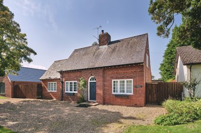 The exterior of Steward's Cottage, Welsh Borders