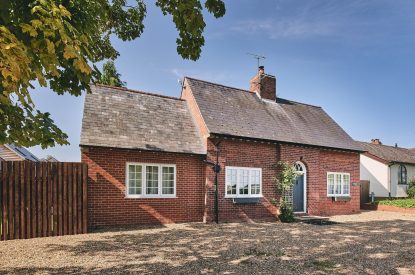 The exterior of Steward's Cottage, Welsh Borders