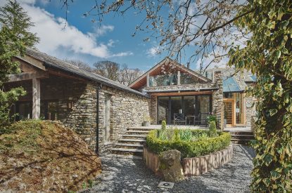 The exterior of Shepherd's View, Lake District