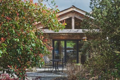 The exterior of Twitchers Cottage, Lake District