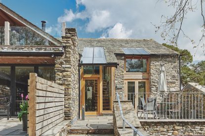 The exterior of The Old Grain Store, Lake District