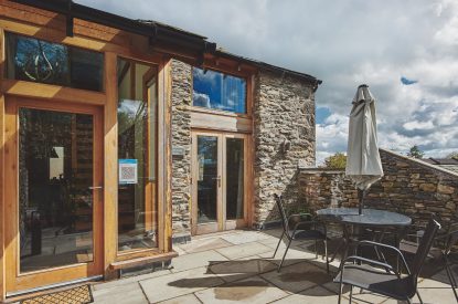 The exterior of The Old Grain Store, Lake District