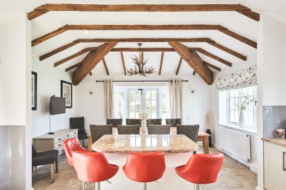 The kitchen at Flock Cottage, Welsh Borders
