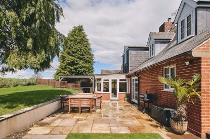 The garden at Steward's Cottage, Welsh Borders
