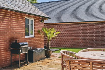 The garden at Steward's Cottage, Welsh Borders