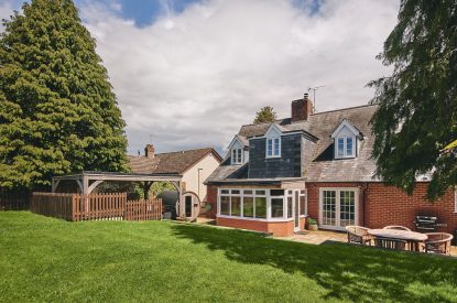 The garden at Steward's Cottage, Welsh Borders