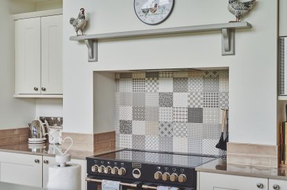 The kitchen at Lower Tumble Cottage, Shropshire Hills