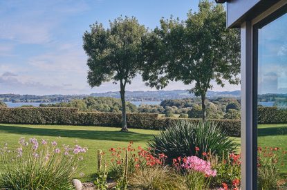 The gardens at Shepherd's Lakeview, Somerset