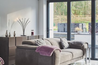 The living room at Woodland House, Worcestershire