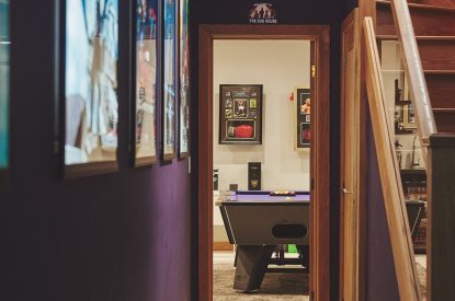 A hallway at Woodland House, Worcestershire