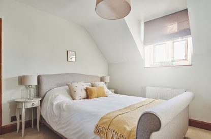 A bedroom at Ember Cottage, Cotswolds
