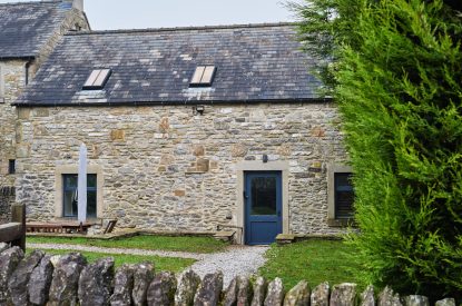 The exterior of Green Pastures Cottage, Peak District