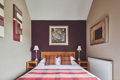 A bedroom at Buttermilk Barn, Peak District