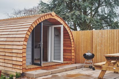 The exterior of Hidden Orchard, Cheshire