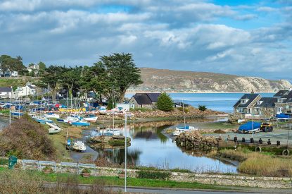 The harbour view from 7 Pen y Bont, Abersoch