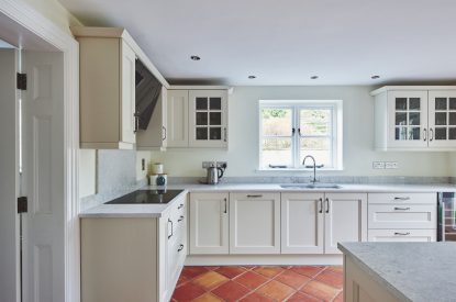 The kitchen at Heron House, Peak District
