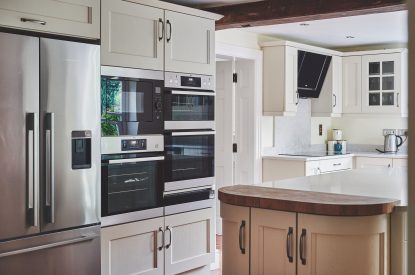 The kitchen at Heron House, Peak District