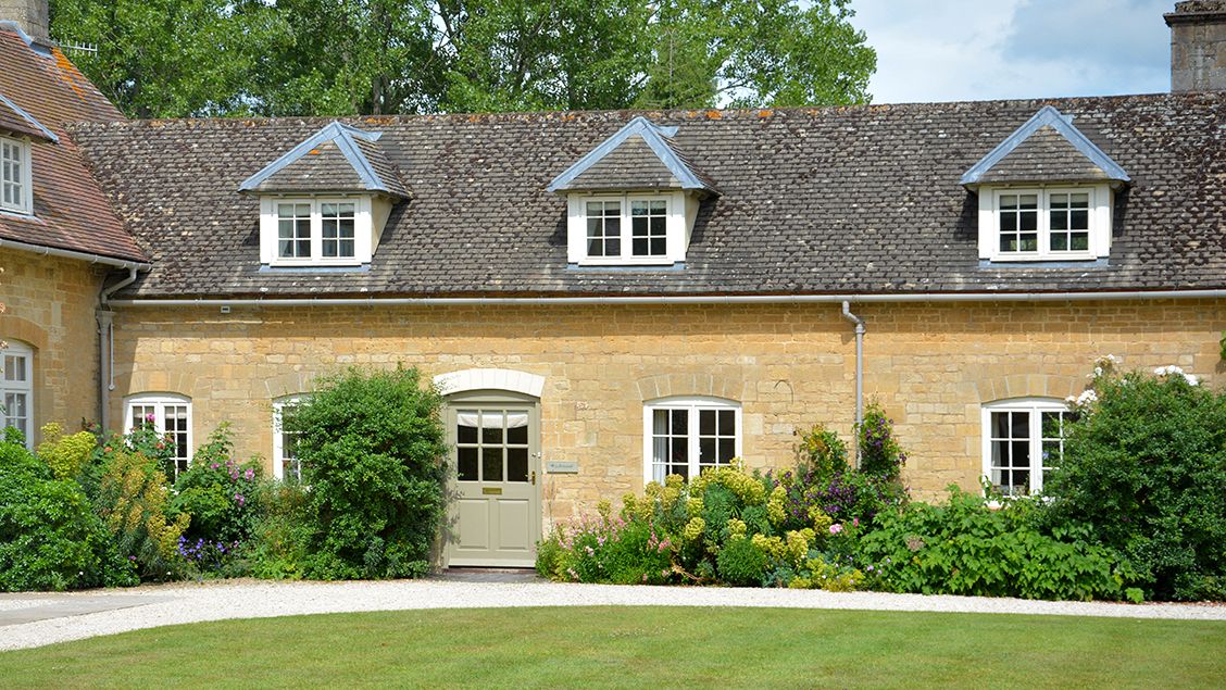 The exterior of Wordsworth Cottage, Cotswolds