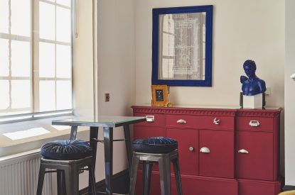 The dining area at The Vault, Norfolk