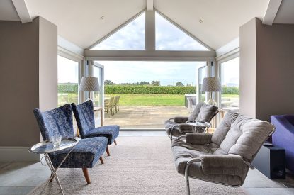 The living room at Pen y Bryn, Abersoch