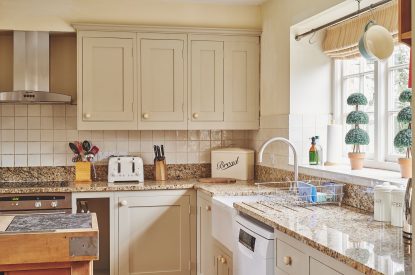 The kitchen at Wordsworth Cottage, Cotswolds