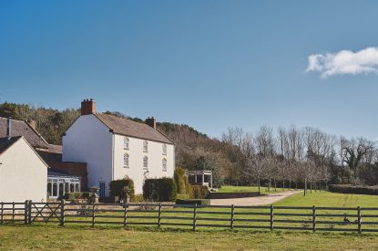 The exterior of Heron House, Peak District