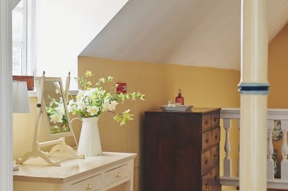 The dressing table at Kipling Cottage, Cotswolds